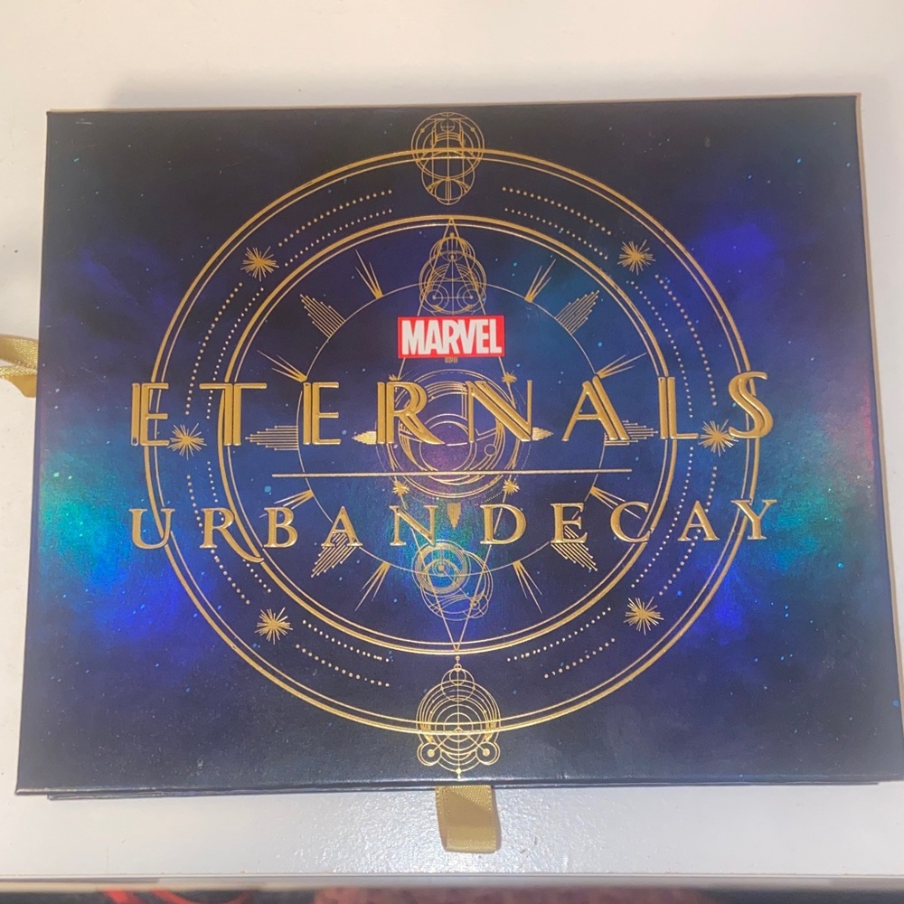 Urban Decay Eternals Eyeshadow Palette - Holographic Navy & Gold Foil